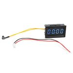 Nikou Electronic Car Clock, YB27T LED Electronic Digital Luminous Car Watch Clock Accessory Decoration (Blue)