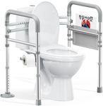 HOMLAND Toilet Safety Rails for Sen
