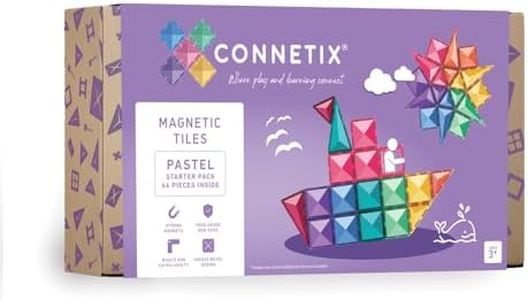 CONNETIX Pastel Starter Pack, 64 Pieces