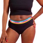 FLO Period Pants, Period Underwear, Panties, Postpartum, Incontinence, Heavy Flow, Leakproof, Washable, Teens, Women - L