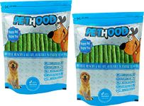 PETHOOD Dog Munchy Stick, Spinach Flavor, 450 G (Buy 1 Get 1 Free),Dog Treats, Dog Snacks, All Life Stages