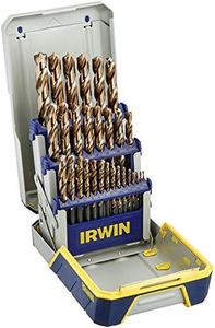 Irwin Tools IRWIN Drill Bit Set with TurboMax Bits & Case, 29-Piece (3018006B)