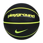 Nike Playground Rubber Outdoor Basketball Ball Black/Green - Size 7