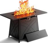 BALI OUTDOORS Propane Fire Pit Pati