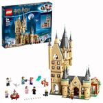 LEGO Harry Potter Hogwarts Astronomy Tower, Castle Toy Playset for Kids, Girls & Boys with 8 Character Minifigures including Herione and Ron, plus Hedwig the Owl Figure, Wizarding World Gifts 75969