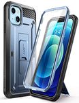 SUPCASE Unicorn Beetle Pro Series Case for iPhone 13 Mini (2021 Release) 5.4 Inch, Built-in Screen Protector Full-Body Rugged Holster Case (Cerulean)