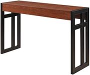 Convenience Concepts Monterey Console Table, Black/Cherry