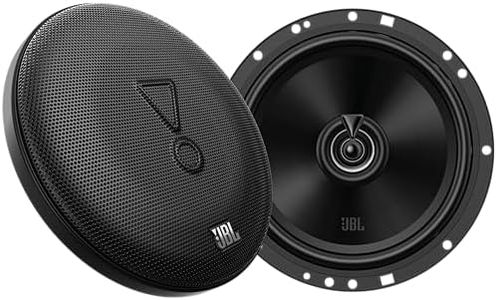 JBL Stage2 GEN2 65 – 6.5 Inch (165mm) 2-Way Coaxial Car Speakers – 60W RMS – 240W Peak – High Sensitivity Audio – OEM Upgrade – Compact Fit – Easy Install – With Grilles – Pair