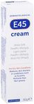 E45 - Dermatological Cream For Dry Skin Conditions | Non Greasy Emollient | Hypoallergenic | 50g