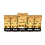 DOGSEE CHEW Bars for Dogs - Medium Bars - 140 G (Pack of 5) | 100% Natural Himalayan Yak Chews | Smoke Dried | Long Lasting | Helps Fight Plaque & Tartar | Promotes Healthy Immune System,Young