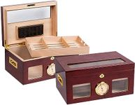 Prestige Import Group Valencia Glass Top Humidor