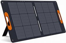 ALLWEI 100W Portable Solar Panel for 300/500 Power Station Solar Generator, 18V Solar Battery Charger with Adjustable Kickstand, Waterproof IP68 for RV Camping Trip Outdoor