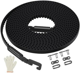 Upgraded 41a5434-13A Belt for 8' Chamberlain Garage Door Opener Compatible with Chamberlain Senters Whisper Lifemaster Garage Door Openers Replace 257 Inches 41A5434-13 041A5434-13 Belt 5-Year QA