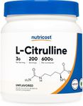 Nutricost Pure L-Citrulline (Base) Powder (600 Grams)