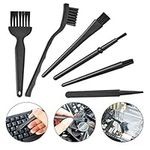 6 in 1 Keyboard Brushes Kit Dust Cleaning Removal Brush Kit Small Portable Plastic Handle Nylon Anti Static Brushes Computer Keyboard Cleaning Brush Kit