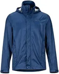 MARMOT Men's Precip Eco Jacket | Lightweight, Waterproof Jacket for Men, Ideal for Hiking, Jogging, and Camping, Arctic Navy, Medium