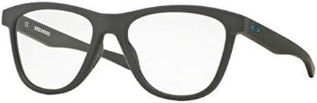 Oakley RX Eyewear Eyeglasses Unisex OX8070 Grounded 807008, Satin Pavement Frame Plastic