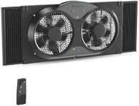 Comfort Zone Window Fan for Bedroom