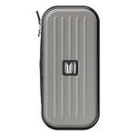 Target Darts Takoma Darts Wallet, Regular Size, Grey | Darts Case Holds 3 Darts | Protective EVA Dart Holder with Double Zip Lock Inner Pouches | Professional Darts Accessories