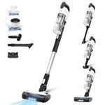 Levoit Cordless Vacuum Cleaner with Anti Hair Wrap, Powerful Up to 50 Mins, Easy-Clean Dust Cup, Lightweight Handheld Vacuum with over 99.9% Filtration Performance for Hardwood Floor Car Pet Hair