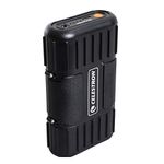 Celestron 18763 PowerTank Lithium LT Telescope Battery Power Pack – Rechargeable Portable 12V Power Supply for Computerised Telescopes with 8 Hour Capacity / 73.3 Wh and 1 USB Port, Black