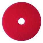 AIR O MATIC 3M Scrubbing Pad Floor Buffing Pad (RED) (Pack of 5)