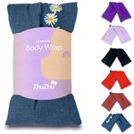 Zhu-Zhu Lavender Body Wrap - Microwavable Wheat Bag - Denim Daisy Chain - Microwave Heat Pack - Natural Pain Relief Heat Therapy Pad