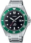 Casio Classic Diver Stainless Steel Watch Date Indicator MDV-106DD-1A3VCF