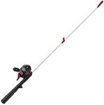 Zebco Star Wars Kylo Ren Kids Spincast Reel and Light-Up Fishing Rod Combo, 29-Inch Lighted Rod, Quickset Anti-Reverse Fishing Reel