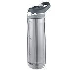 Contigo Ashland Autospout Water Bottle with Flip Straw, Large BPA-Free Plastic Drinking Bottle, Sports Flask, Leakproof Gym Bottle, Ideal for Sports, Bike, Running, Hiking, (720 ml, Smoke)