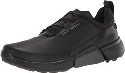 ECCO Men's Biom H4 Gore-tex Waterproof Golf Shoe, Black, 12-12.5