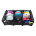 Infinite Discs Disc Golf Tote and Trunk Organizer for Bulk Disc Storage