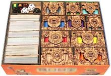 TowerRex Board Game Organizer for Root Board Game Box, Root expansions, Root Underworld Expansion, Root riverfolk Expansion, Root Marauder Expansion, Root Clockwork Expansion, Root Tokens and Cards