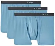 SilkCut Hybrid Pouch Fly Boxer Briefs for Men, Multicolor, Micro-Modal Stretch Fabric, Pack of 3 (US, Alpha, Large, Regular, Regular, Blue)