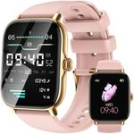 Smart Watch for Women with Bluetooth Call - 1.85" Touchscreen Smartwatches with Pedometer,Heart Rate,Sleep,Blood Oxygen Monitor,113+ Sport Mode,IP68 Waterproof Womens Watches for iOS Android