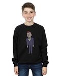 Disney Boys Toy Story 4 Benson Dummy Pose Sweatshirt Black 5-6 Years