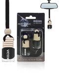 Car Air Fresheners for Men | Car Scents Air Freshener with Dark Smell | Strong Perfume Car Hanging Diffuser with Odour Eliminator Technology | Long Fragrant Car Accessories | Ikeda Air Freshener Car