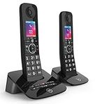 BT Premium Cordless Landline House Phone with 100 Percent Nuisance Call Blocker, Mobile Sync, Digital Answer Machine, Twin Handset Pack