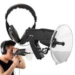 Parabolic Microphone Bird Monocular,Parabolic Microphone Bionic Ear for Range Listening Device, Bionic Outdoor Bird Listening Device Range Sound Amplifier