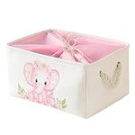 INough Nursery Baby Elephant Basket