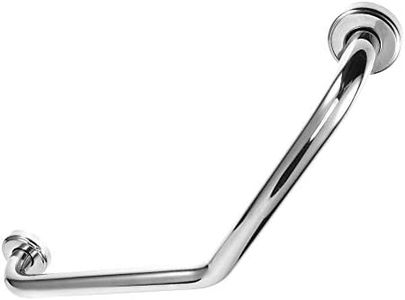 FANCYLEO EU Bathroom Grab Bar, 500mm Stainless Steel Safety Support Grab Rail Anti-Slip Handrail Towel Rails Shower Handrails Toilet Grab Handle for Elderly, Children, Disabled