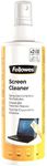 Fellowes 250ml Screen Cleaning Spray - Alcohol Free Screen Cleaning Fluid for Monitor//iPad/Mobile Phone/Tablet/Laptop