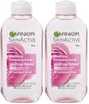 Garnier Natural Rose Water Toner Sensitive Skin 200ml (Packaging May Vary) (Pack of 2)