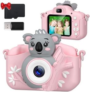 Appareil Photo Enfant, DIAMOOKY 2.0 Pouces Appareil Photo Numérique pour Enfants avec 1080P HD & Carte 32GB, Mini Caméra Enfant pour Enfant Garçons & Filles de 3 à 12 Ans de Cadeau Jouet