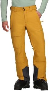 Obermeyer Orion Pants - Mens - Yellow Burnt Honey - Size M