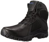 Bates Men's Shock 6" Side Zip Boot Black Size: 6 UK