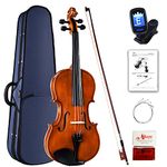 Aileen Violin 4/4 Full Size, Violin Children, Adult Violin for Beginners with User Manual and Tuner