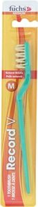 Fuchs: Pure Natural Bristle Record V Adult Medium Toothbrush 1 ct (5 pack)