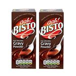 Bisto The Original Gravy Powder 200g Pack of 2 Low Sugar Low Fat Meat Veg Sauce Savoury Seasoning Sunday Roast Meal Dinner with Welari Thank You Card | (2pack) (400g)