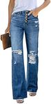 Roskiky Wide Leg Jeans for Women St